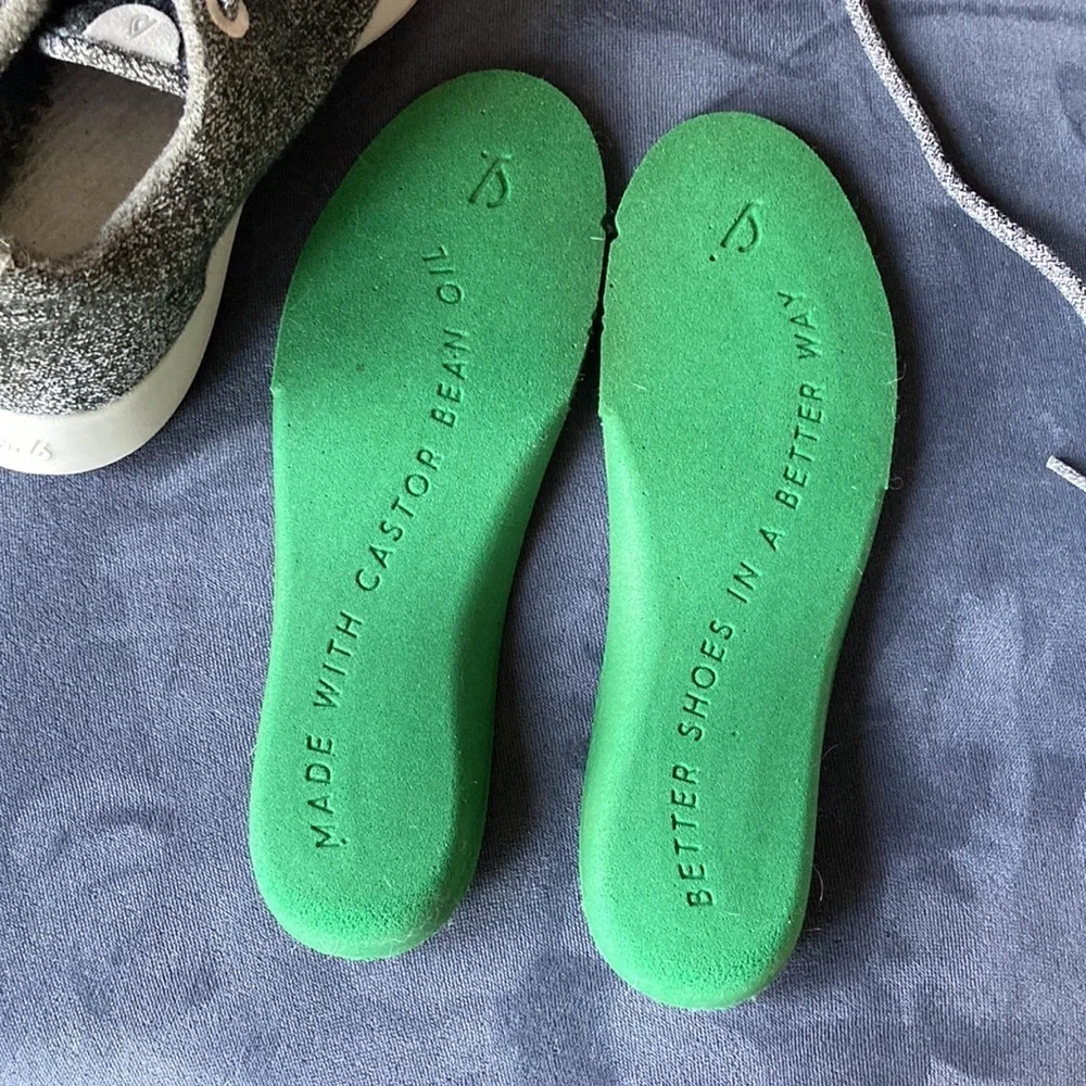 Allbirds Grey Wool Runners Sneaker Size 7 - Picture 6 of 7